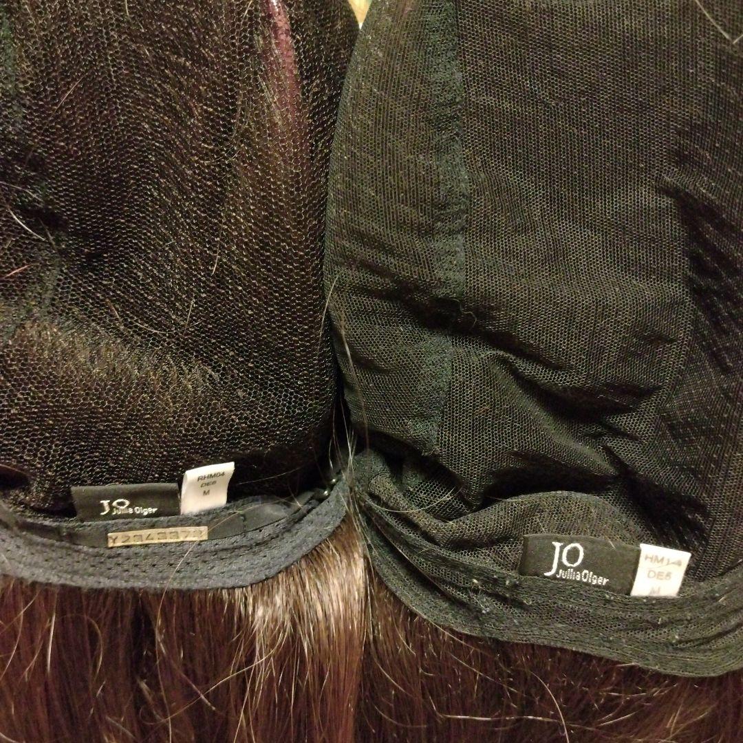 ウィッグ2台　スプレー＆ブラシ＆ネット＆スタンドピンクorブラウンのおまけ付き