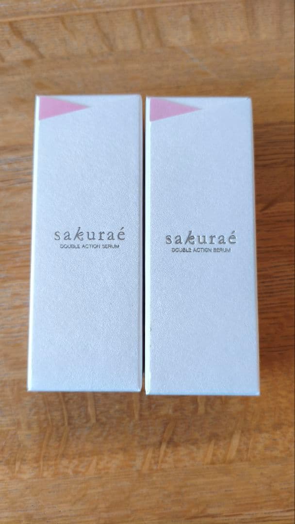 サクラエ ダブルアクションセラム 本体+リフィル2本セット　未使用品