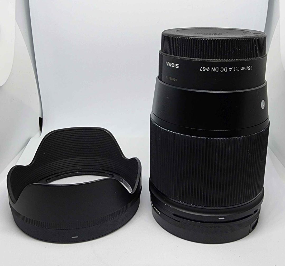 SIGMA 16mm F1.4 DC DN レンズ