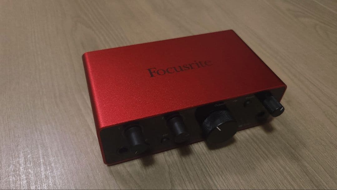 DTM・DAW Focusrite scarlett Solo(gen.4)