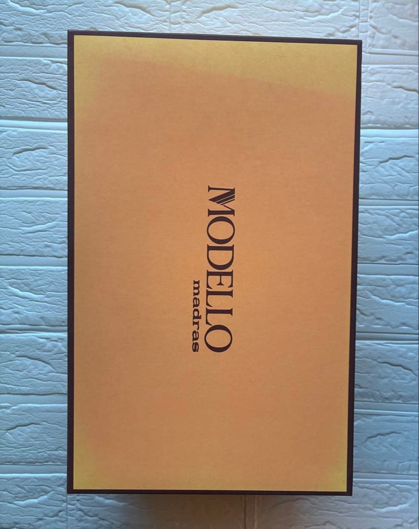 マドラスMODELLOブラック レザーシューズ 30.0EEEE日本製