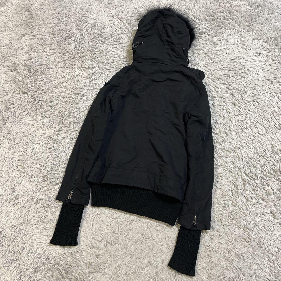 Y2K アーカイブ　グランジ SLY N-3B ファー　モッズコート　ギミック