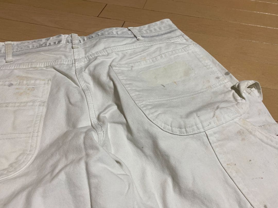 dickies ディッキーズ ペインターパンツ（白）ペンキ 汚れ ヴィンテージ