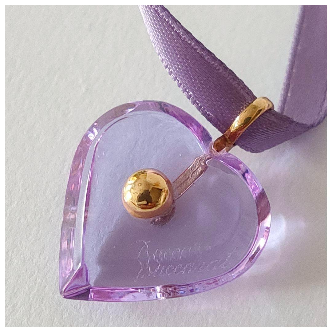 【DOM】極美品♡バカラ 750 パルム ハートネックレス チョーカー