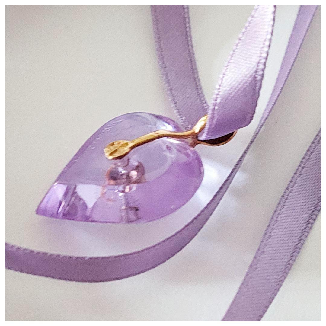 【DOM】極美品♡バカラ 750 パルム ハートネックレス チョーカー