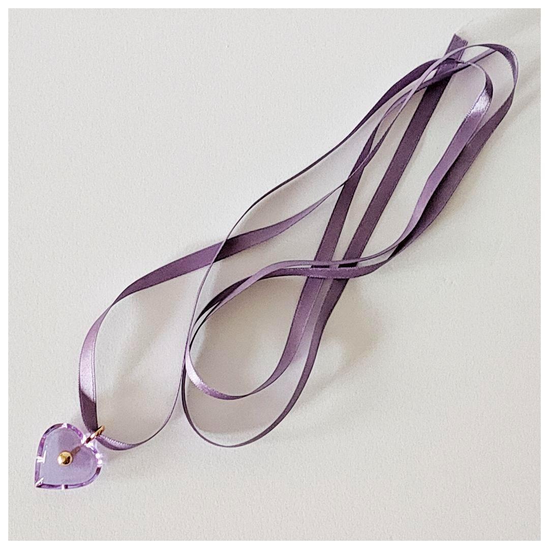 【DOM】極美品♡バカラ 750 パルム ハートネックレス チョーカー