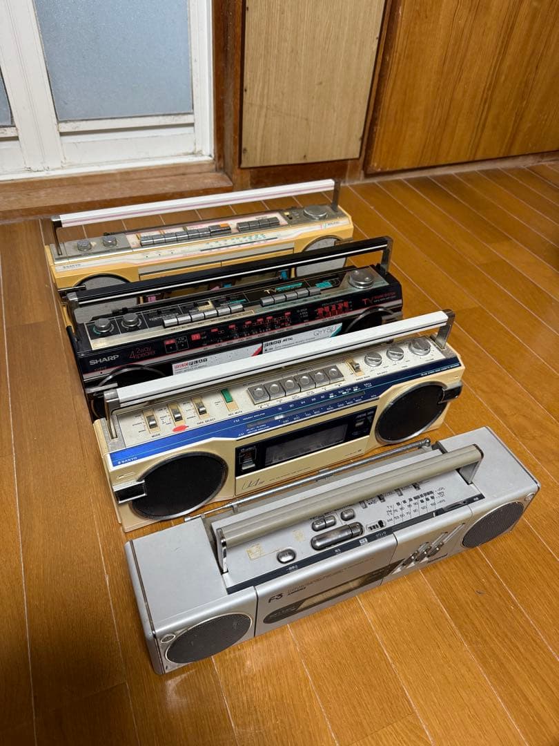 ナショナル ラジカセ RX-F3 サンヨー MR-U4SF MR-WU4A ほか