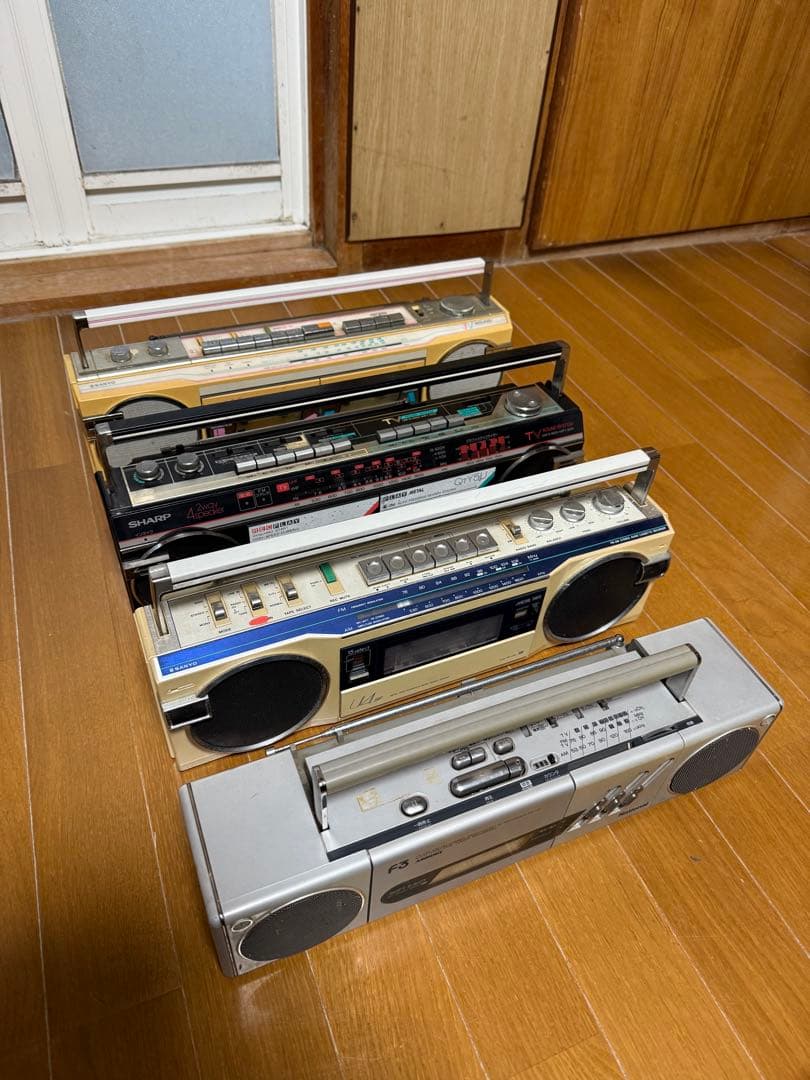 ナショナル ラジカセ RX-F3 サンヨー MR-U4SF MR-WU4A ほか