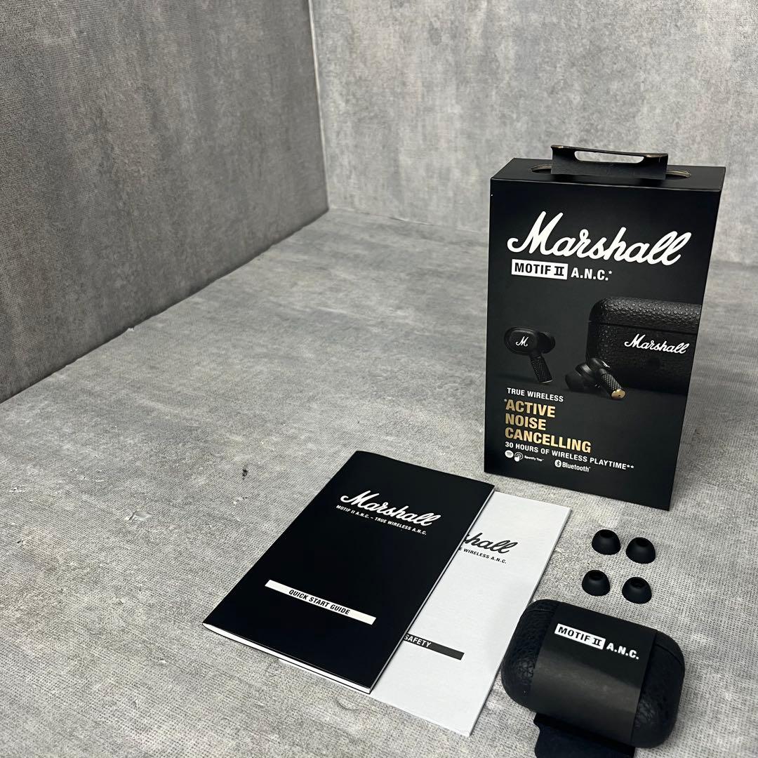 極美品 Marshall MOTIF ii マーシャル ワイヤレスイヤホン