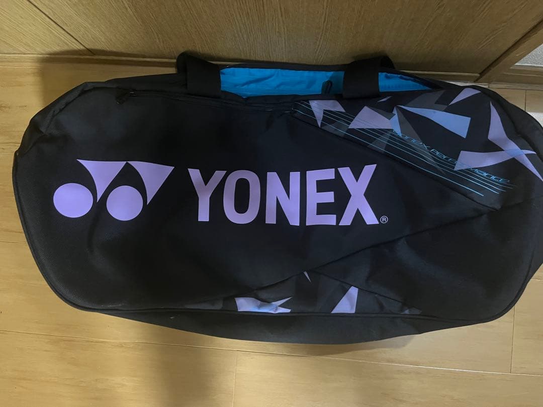 YONEX テニスバッグ ブラック/パープル