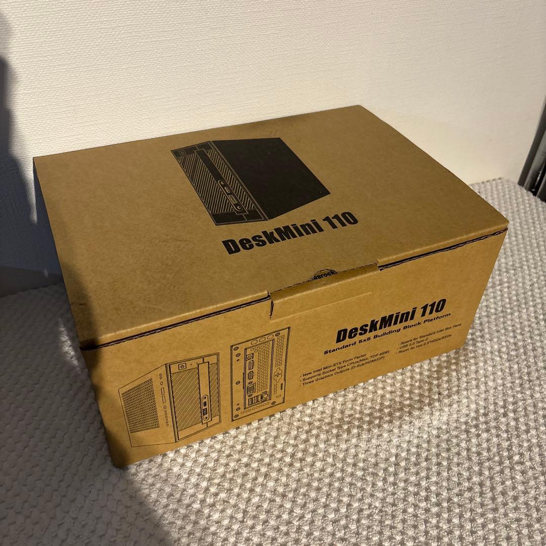 高速起動SSD搭載 DeskMini110 / 8GB / 500GB 小型PC