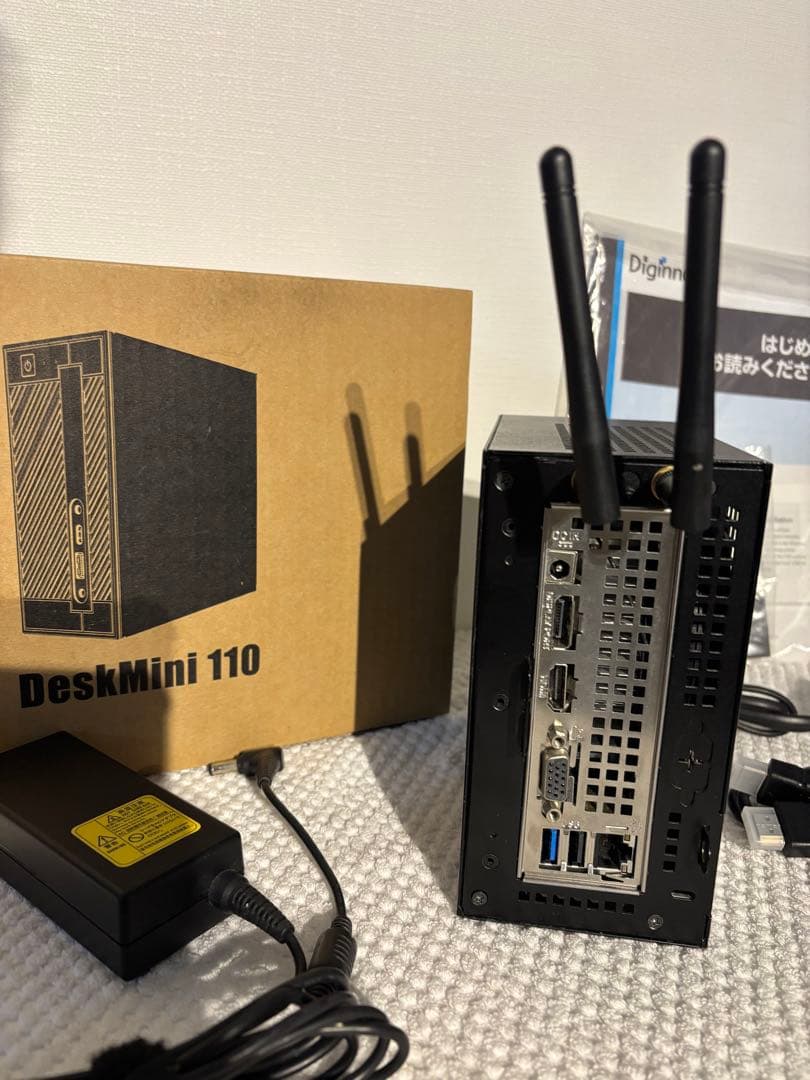 高速起動SSD搭載 DeskMini110 / 8GB / 500GB 小型PC