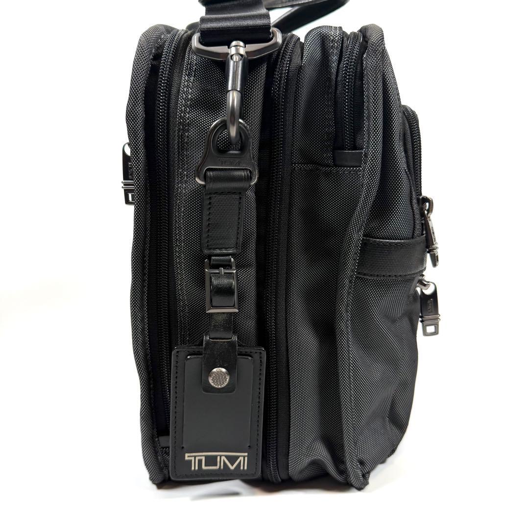 【美品】トゥミ　ビジネスバッグ　2way アルファ2 エクスパンダブル　グレー