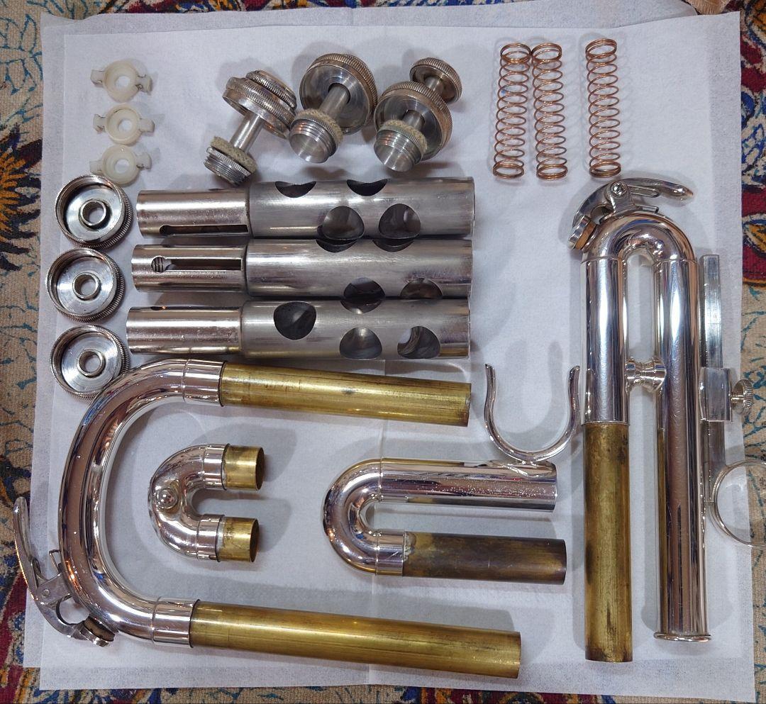 YAMAHA YTR-3320S 赤ベル・銀メッキ ケース・マウスピース付