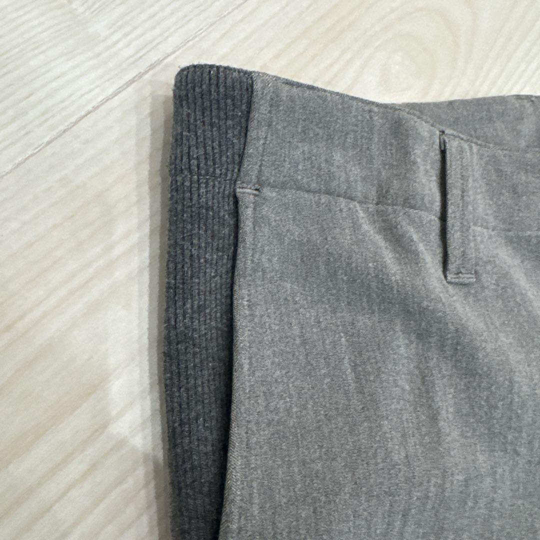 【美品】ストレッチ　グレー　メンズM