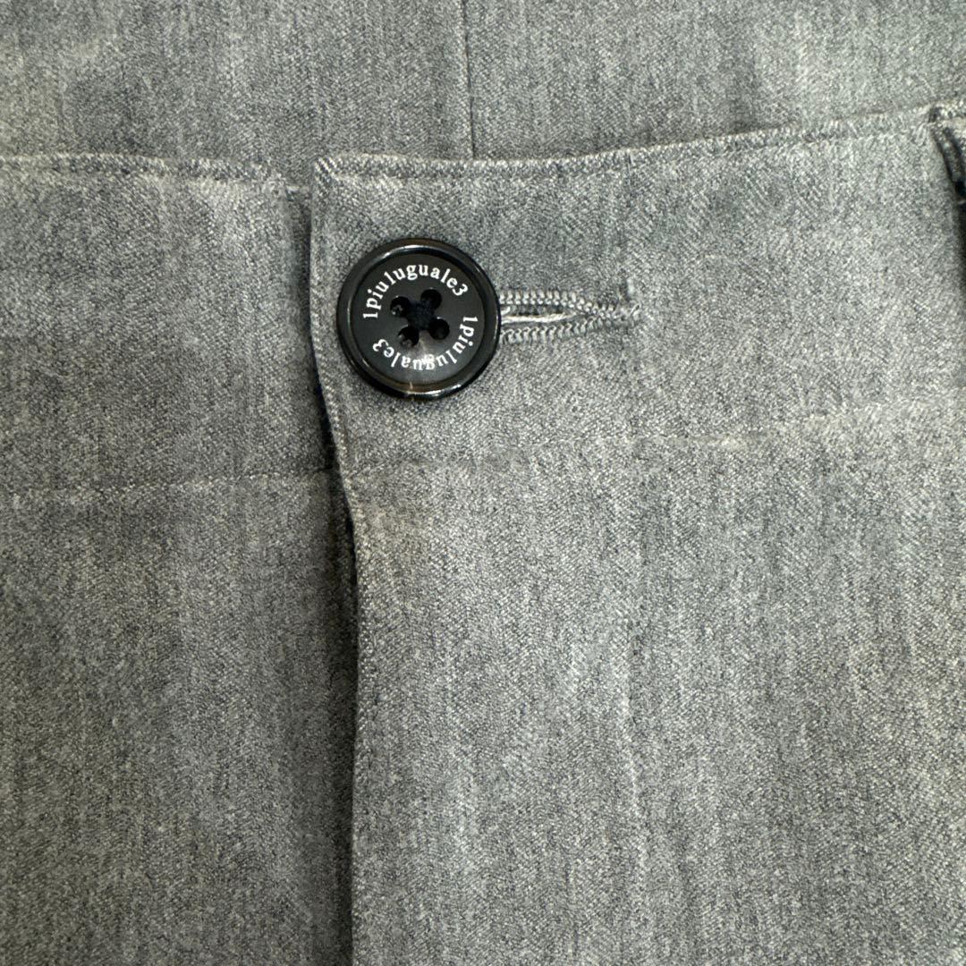 【美品】ストレッチ　グレー　メンズM