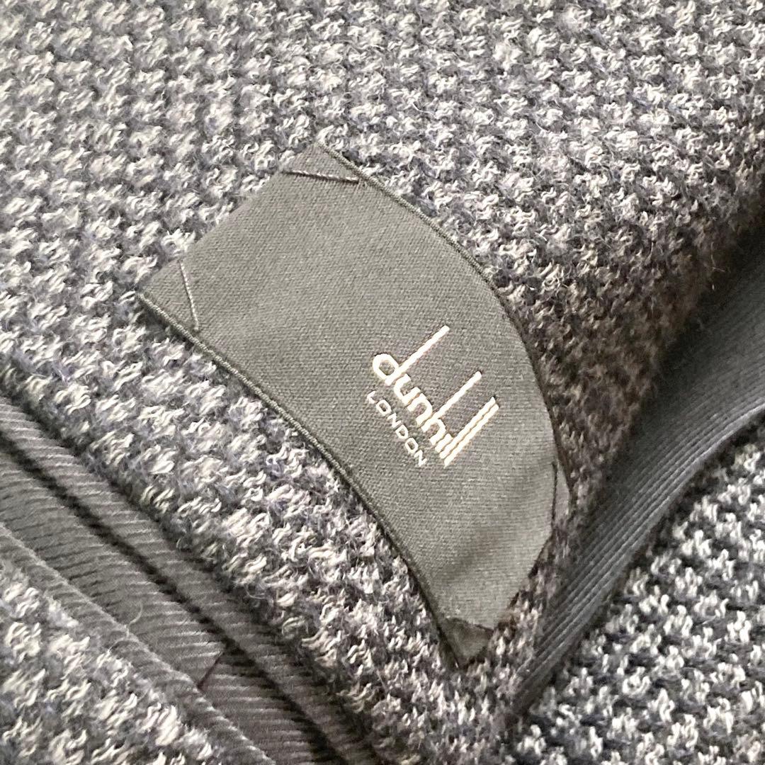 dunhill テーラードジャケット　ツイード　ウール　アルパカ　スペイン製