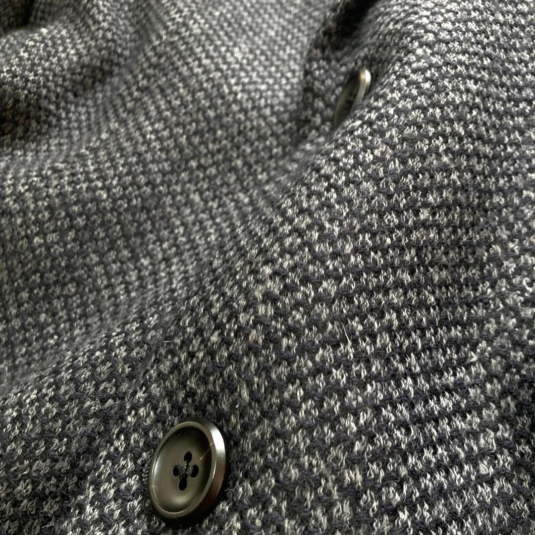 dunhill テーラードジャケット　ツイード　ウール　アルパカ　スペイン製