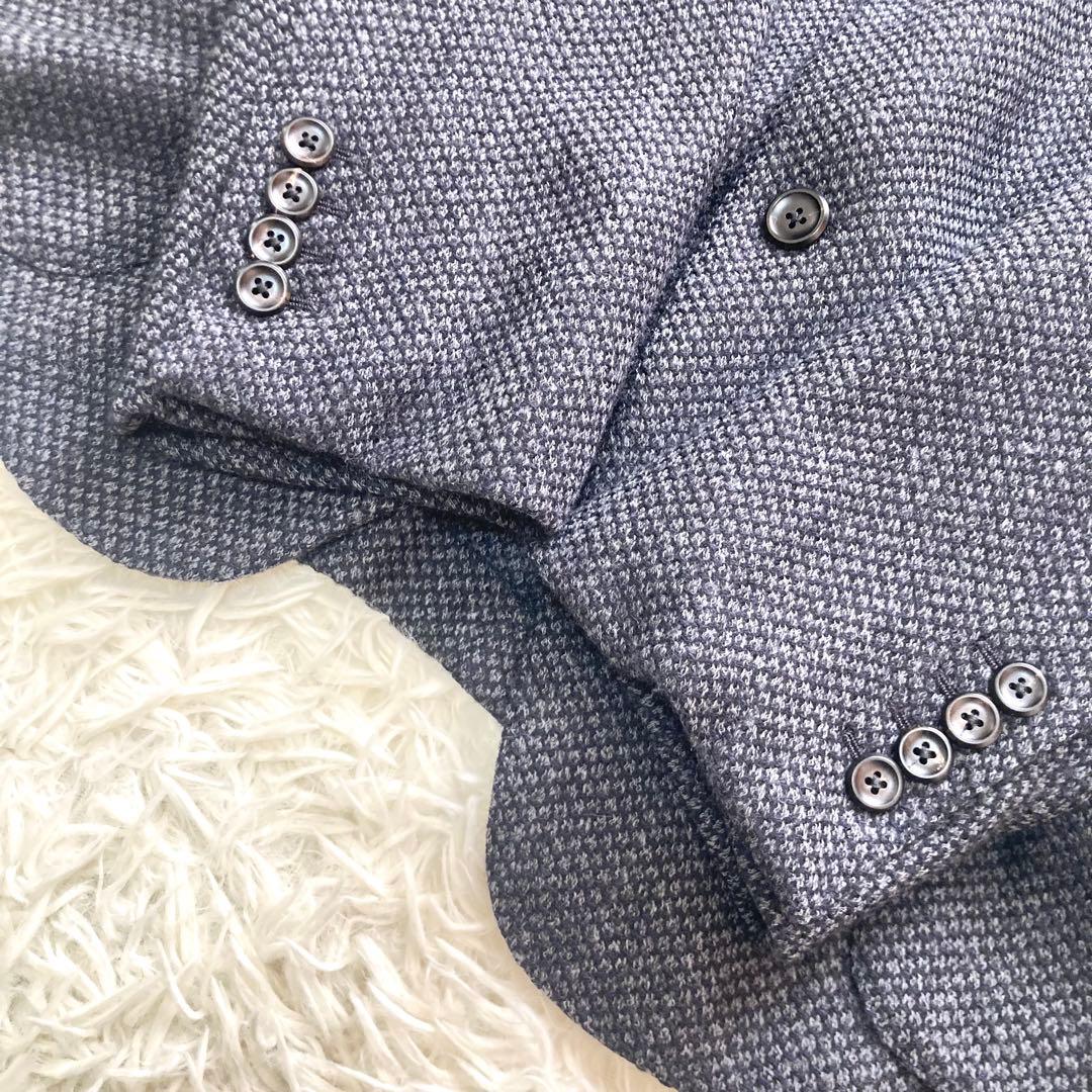dunhill テーラードジャケット　ツイード　ウール　アルパカ　スペイン製