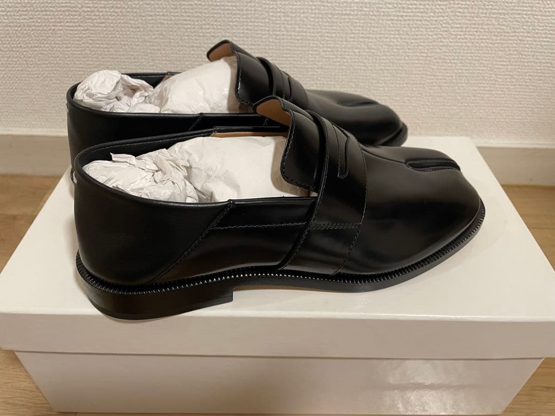 メゾンマルジェラ　タビローファー 2ways ブラック　サイズ３７