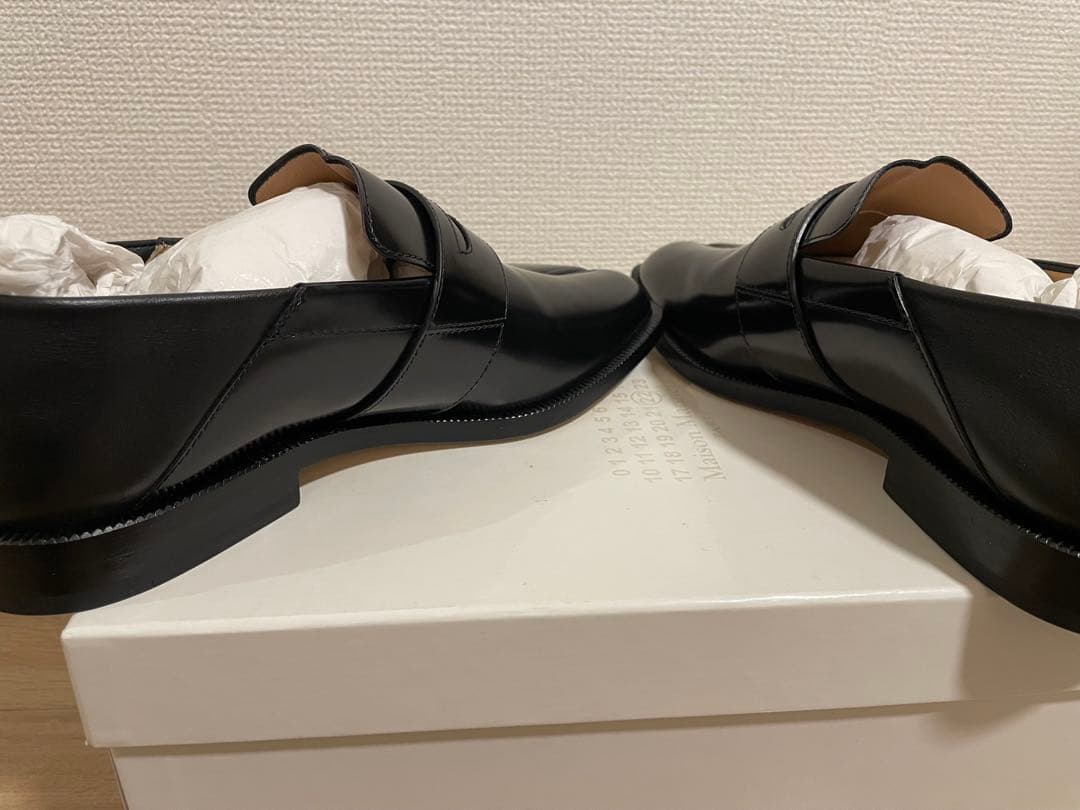 メゾンマルジェラ　タビローファー 2ways ブラック　サイズ３７