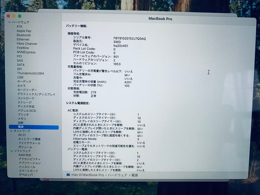 Apple MacBook Pro 13インチ 2018/16GB/256GB