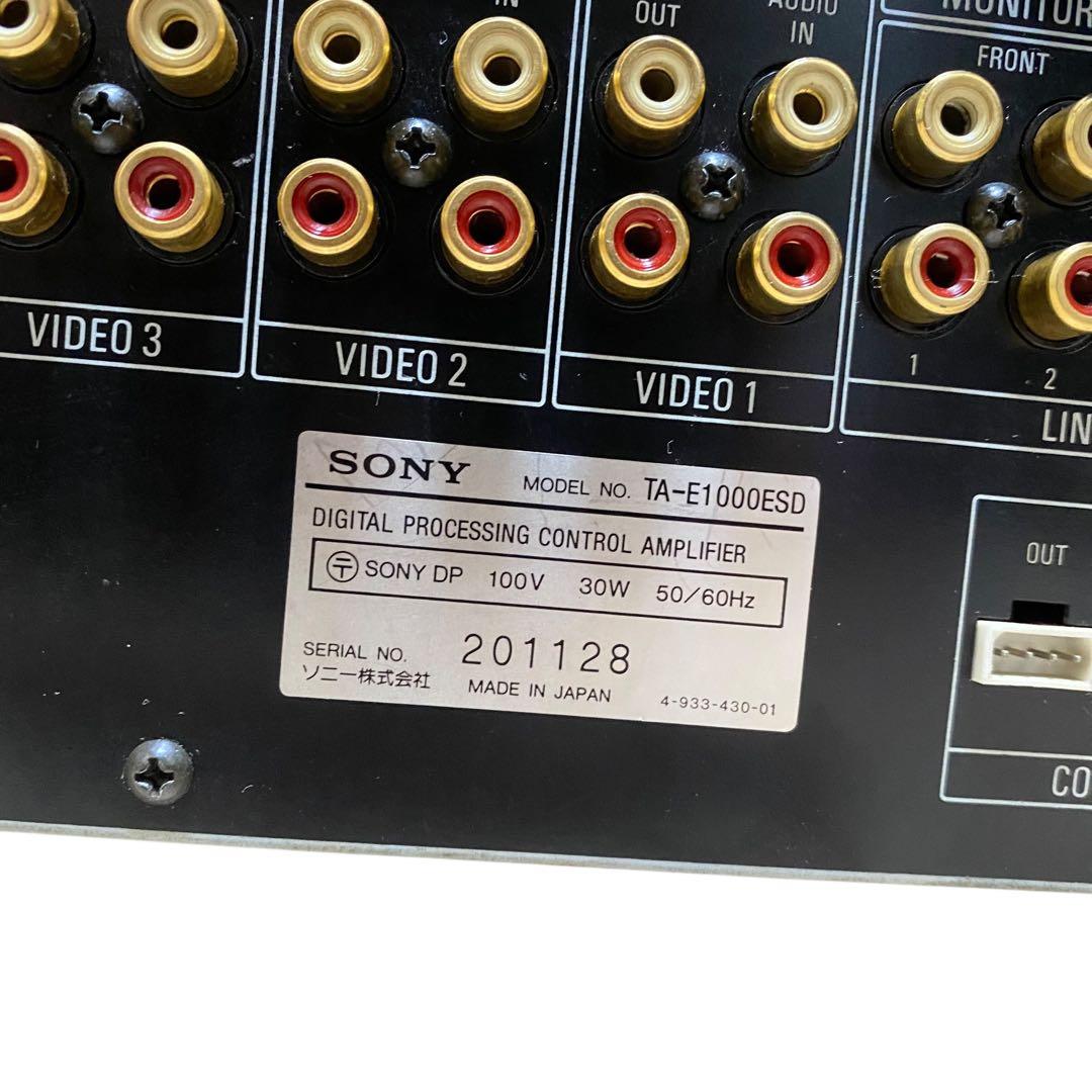 【ジャンク】SONY ソニー TA-E1000ESD AVアンプ