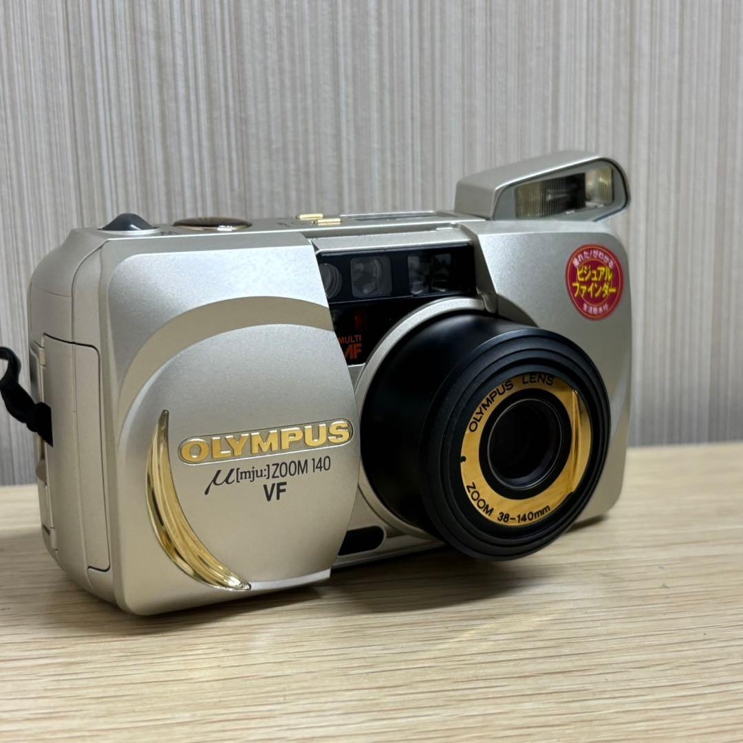 OLYMPUS μ mju ZOOM 140 VF コンパクトカメラ 通電OK