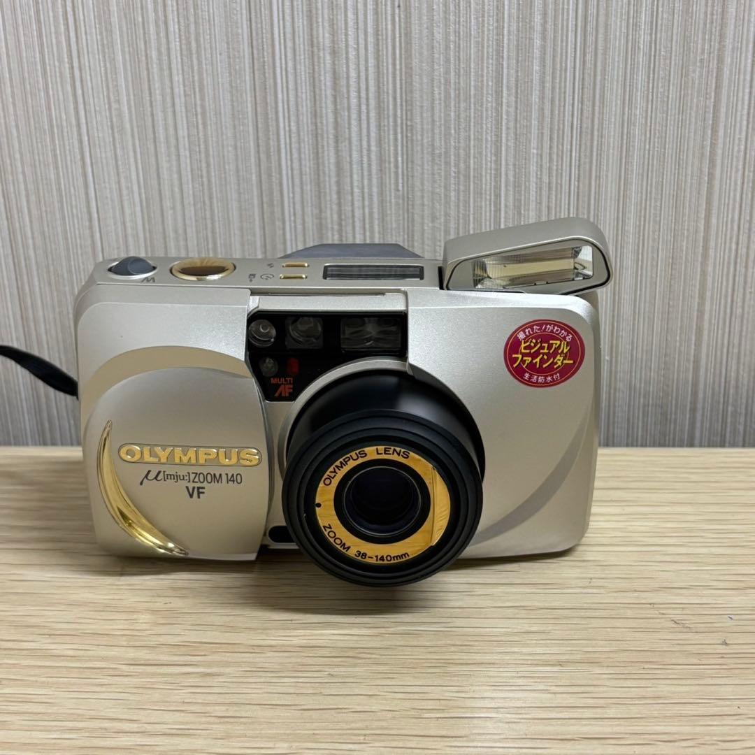 OLYMPUS μ mju ZOOM 140 VF コンパクトカメラ 通電OK
