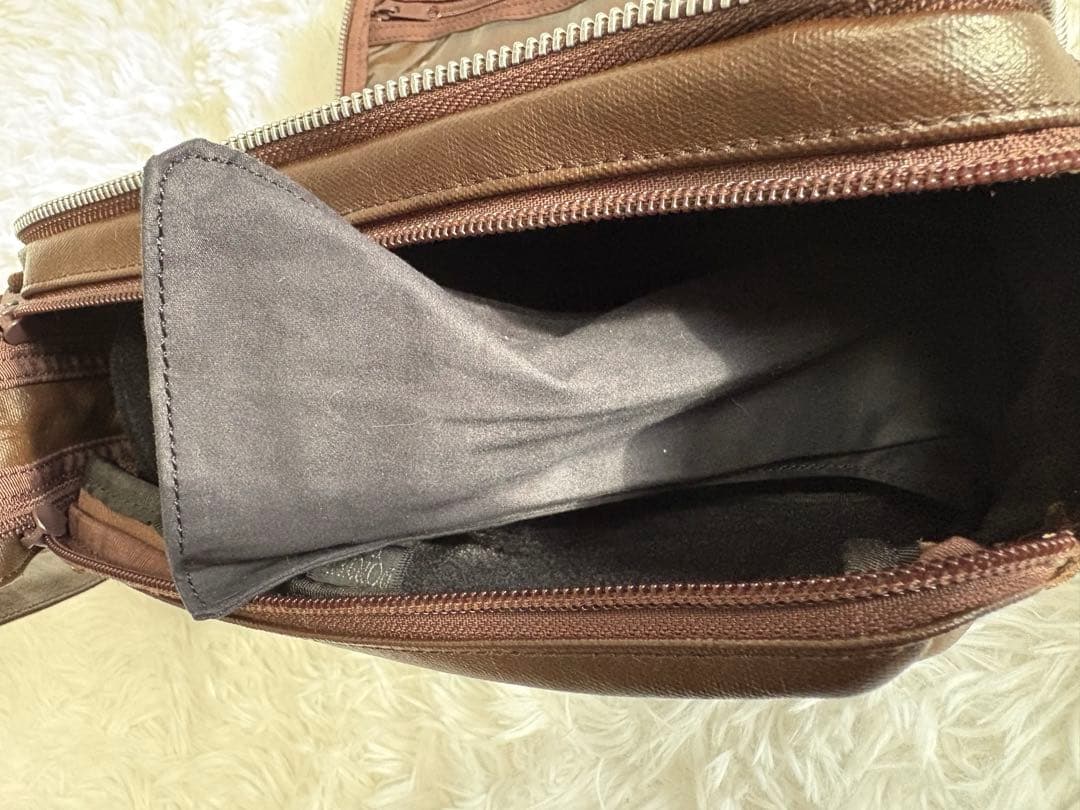 PORTER ポーター カメラバッグ ショルダーバッグ 茶