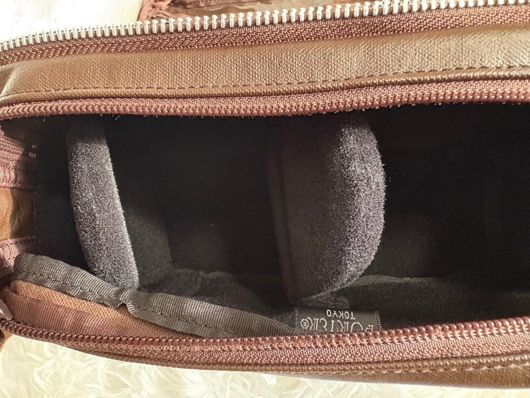 PORTER ポーター カメラバッグ ショルダーバッグ 茶