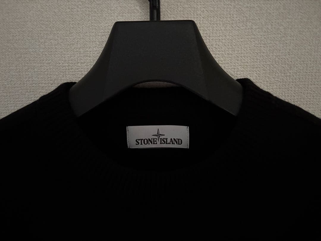 Stone  ブラックニット（ウール）