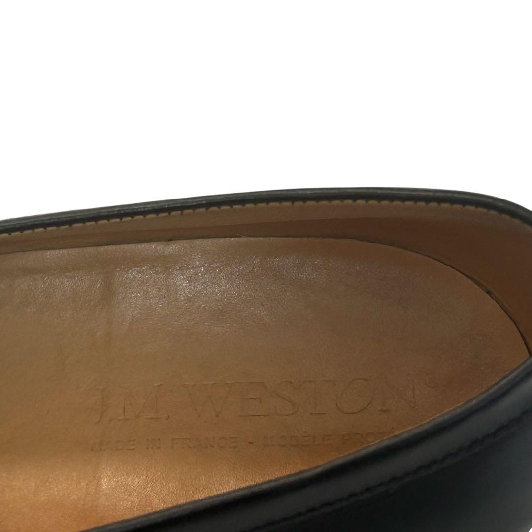 RX 極美品 JMウエストン180 ローファー ブラック 25.5