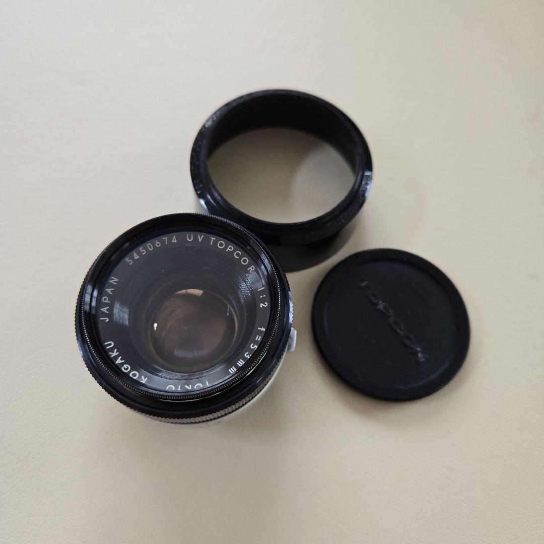 【防湿庫保管品】1点1000円台　TOPCON カメラ2台・レンズ5本　SET品