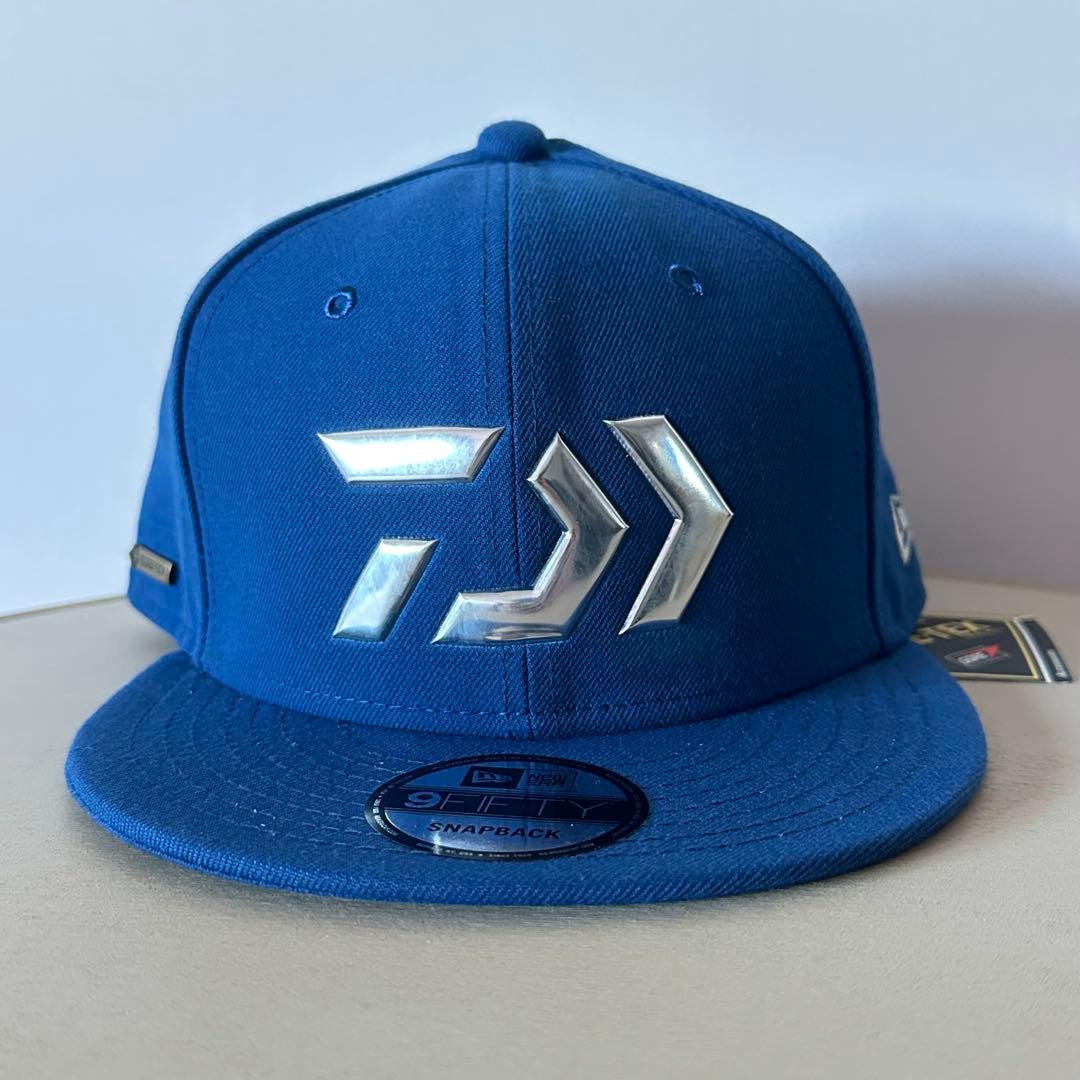 未使用　DAIWA × ニューエラ　GORE-TEX キャップ　ブルー　ダイワ