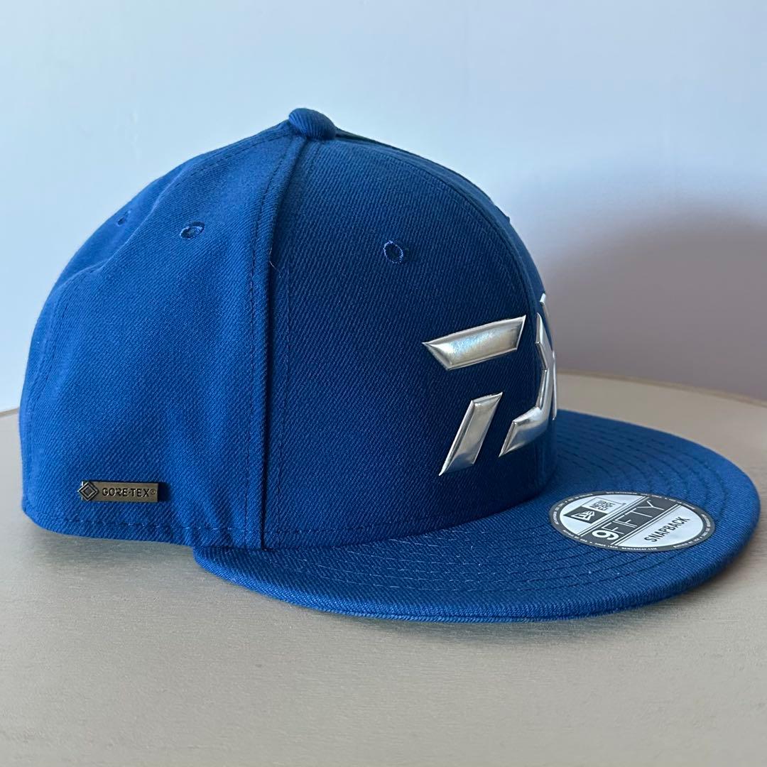 未使用　DAIWA × ニューエラ　GORE-TEX キャップ　ブルー　ダイワ