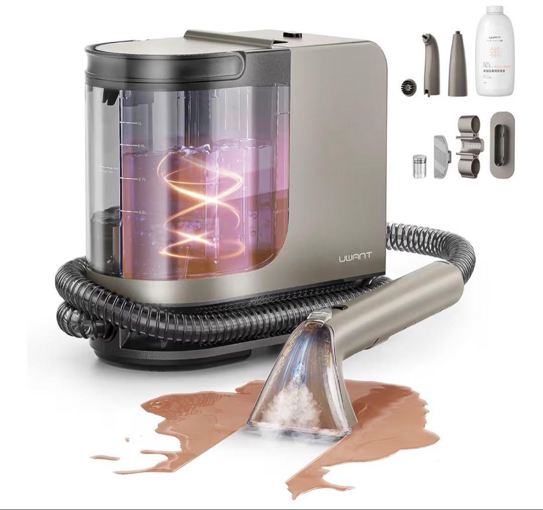 訳あり特価 ⭐️ リンサークリーナー 超強吸引力 専用洗浄液付 業務用レベル