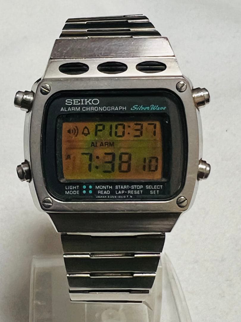 SEIKO シルバーウェーブ A359-5020デジタル腕時計　稼働品