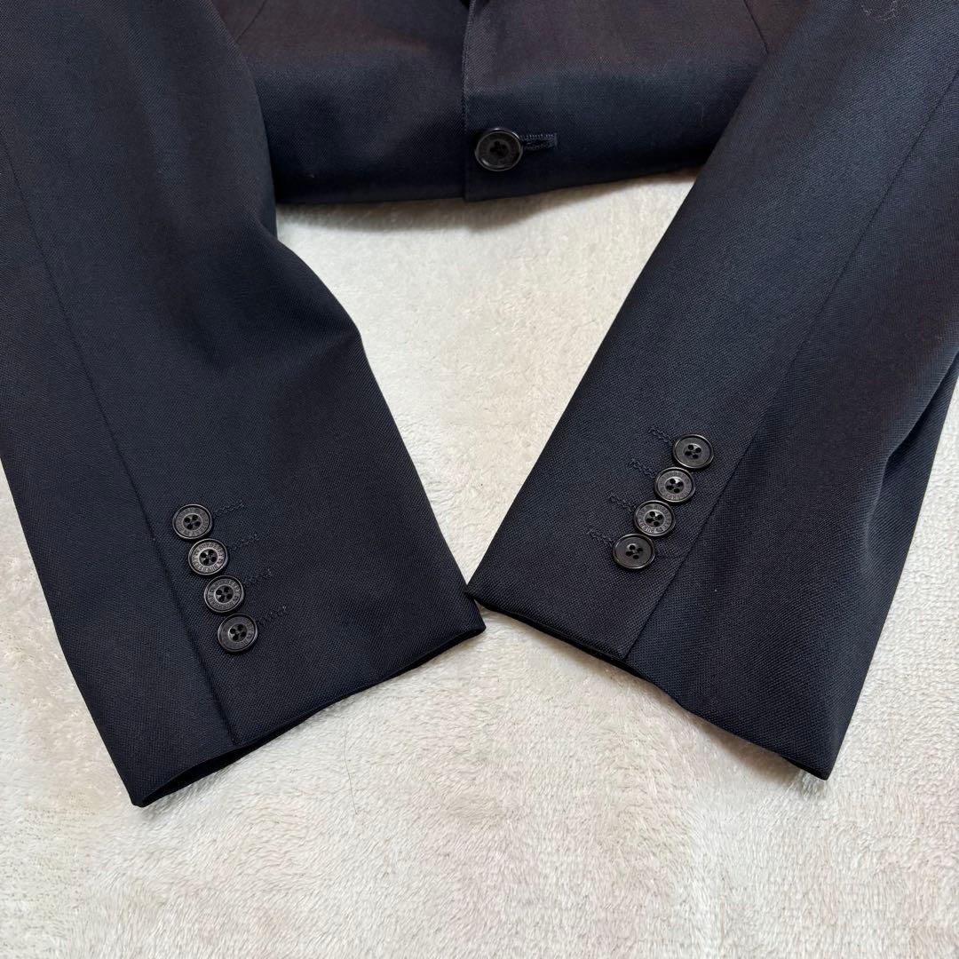 ✨️美品✨️ バーバリーブラックレーベル スーツ ネイビー XLサイズ 日本製