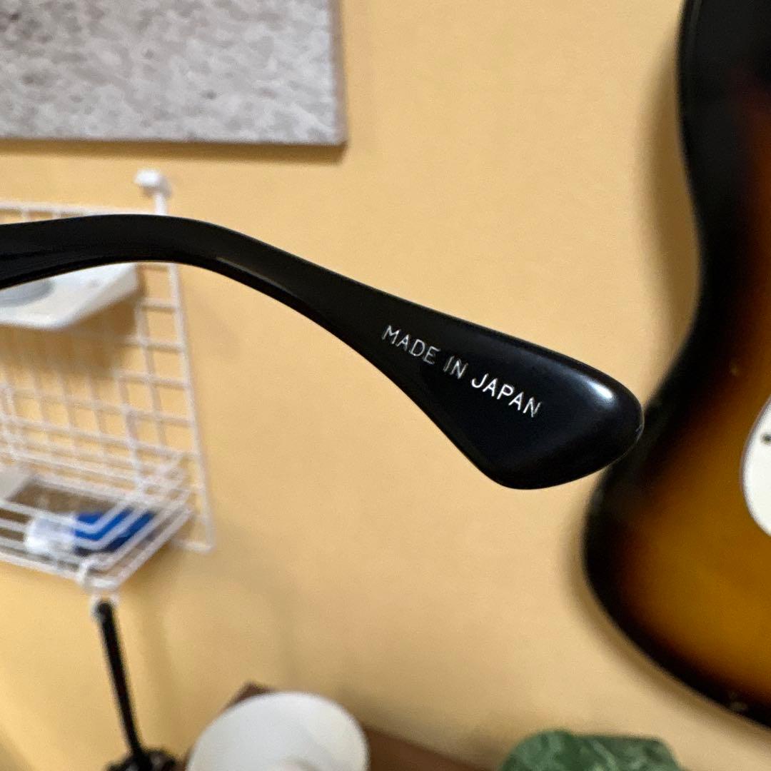 UNITED ARROWS John ブラックフレーム眼鏡