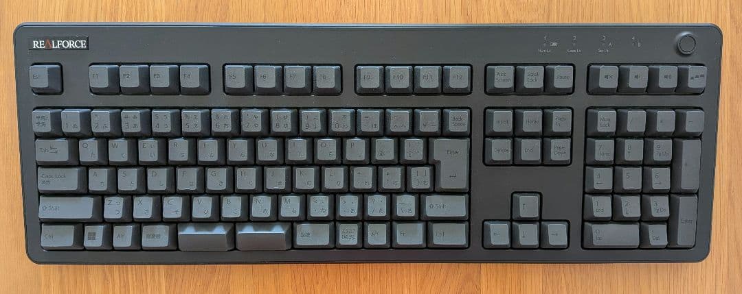 美品　R3HI17 REALFORCE 日本語配列 メカニカルキーボード
