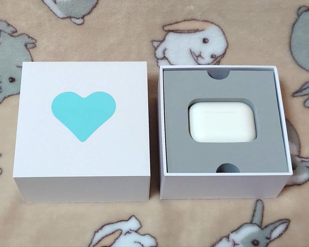 Heart Buds ワイヤレスイヤホン ブルー