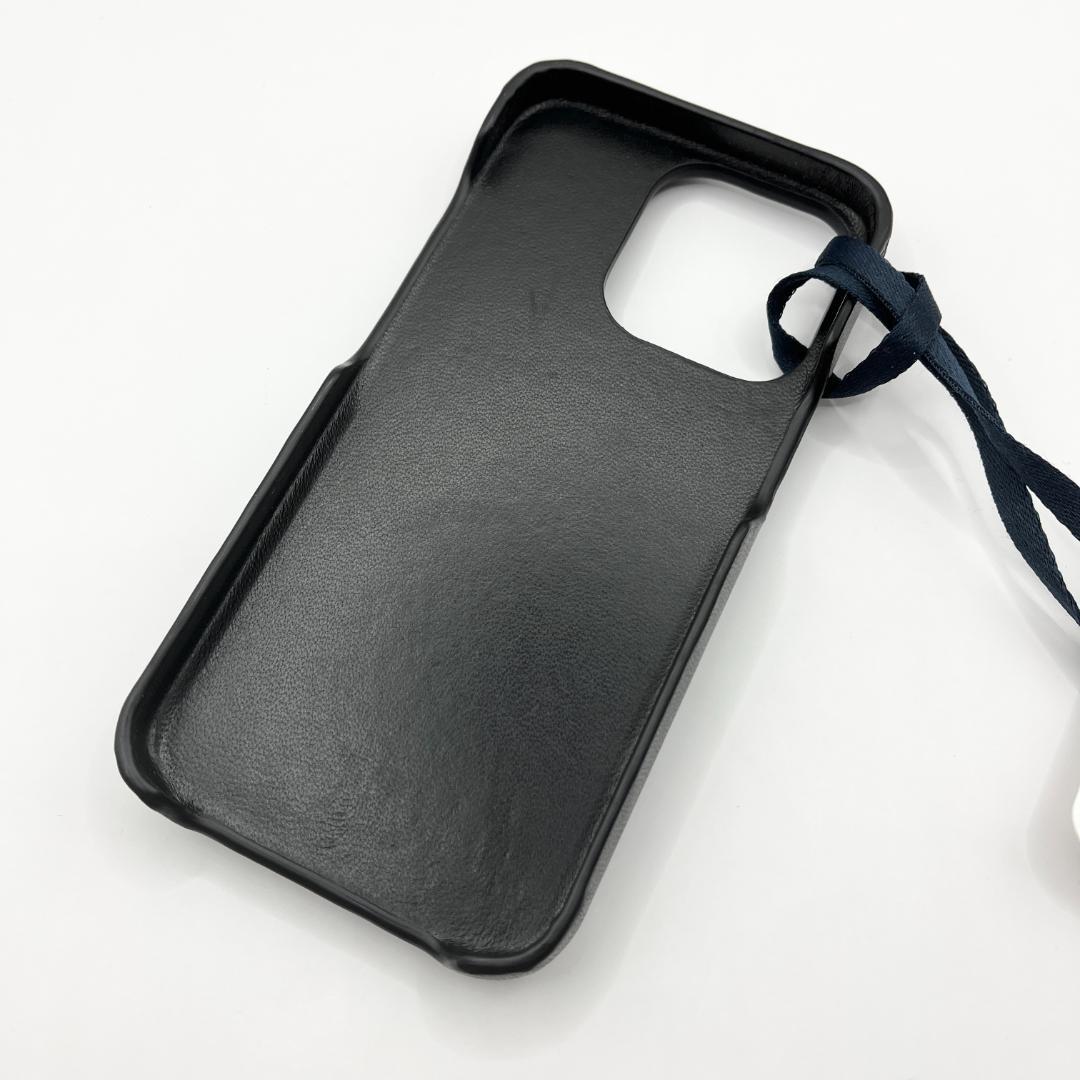 【新品】MONCLER ブラック iPhone 13pro ケース