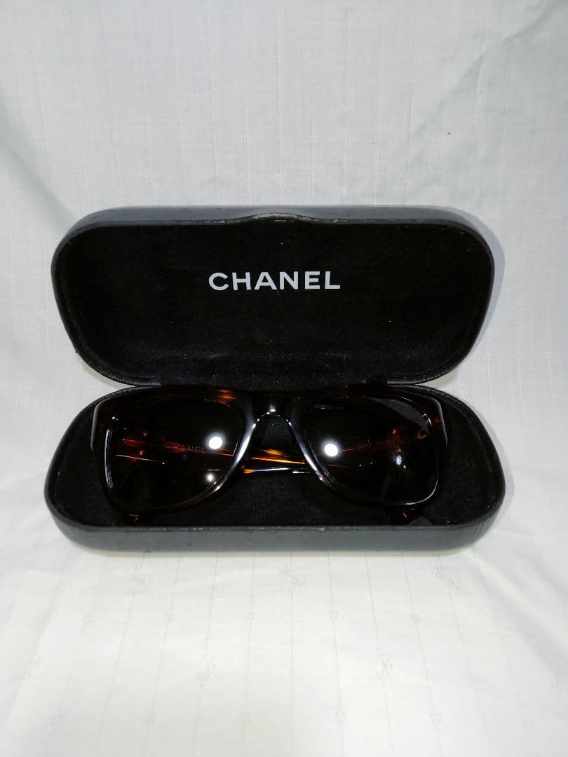 美品 シャネル CHANEL サングラス サイドココマーク