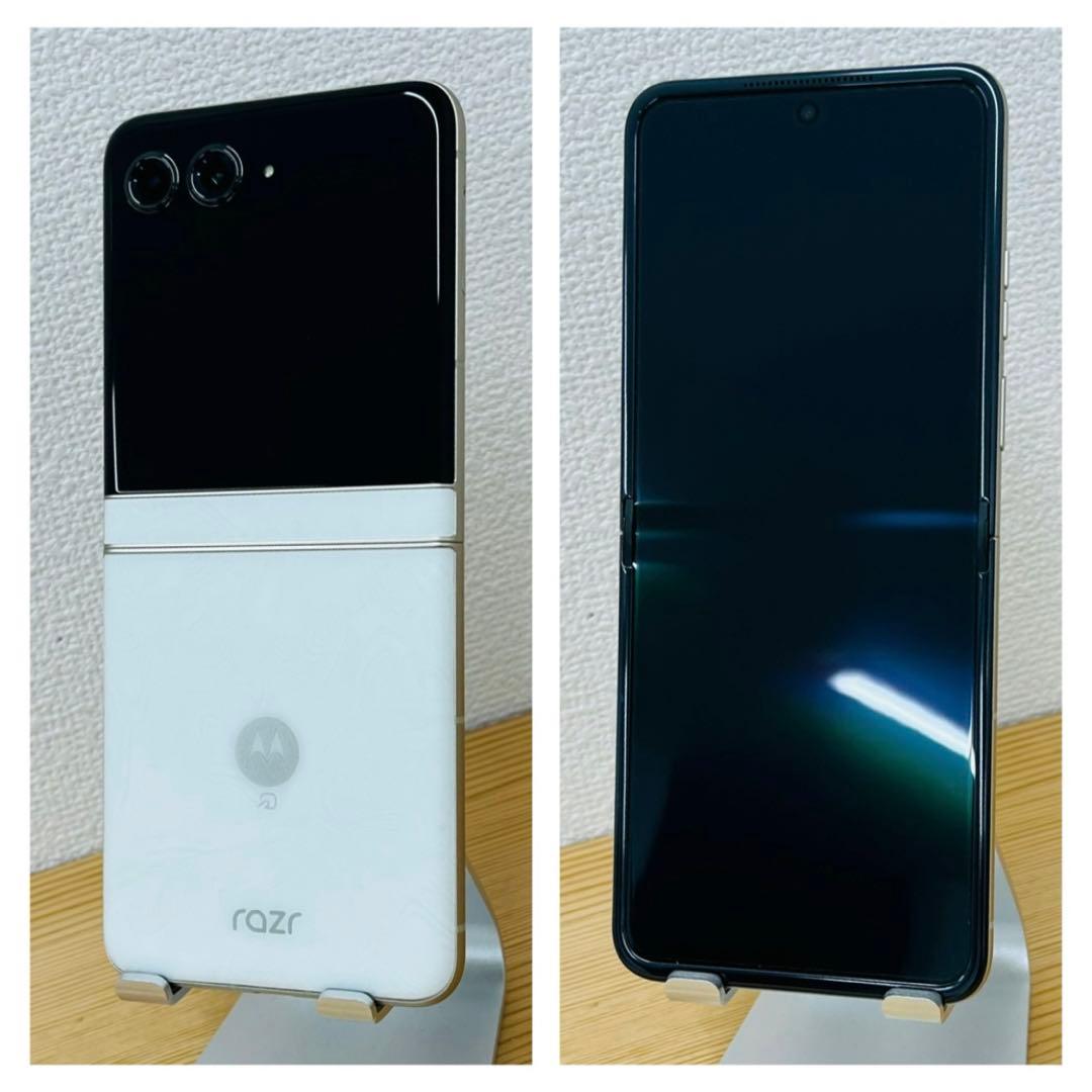 S 100% motorola razr 50d M-51E 256 GB 本体