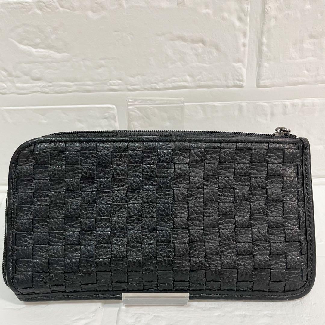 ヒロユタママ様　ATAO slimo スリモ メッシュ 牛革レザー 長財布 箱付