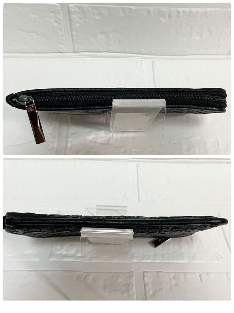 ヒロユタママ様　ATAO slimo スリモ メッシュ 牛革レザー 長財布 箱付