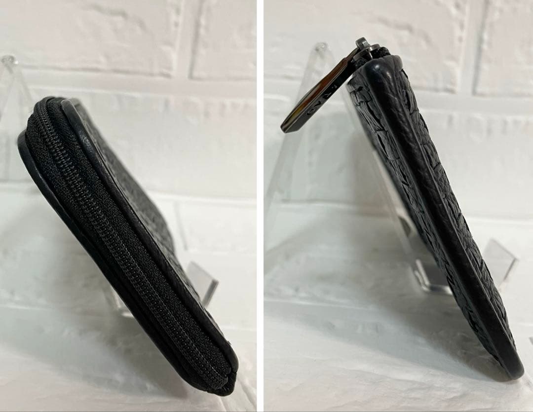 ヒロユタママ様　ATAO slimo スリモ メッシュ 牛革レザー 長財布 箱付