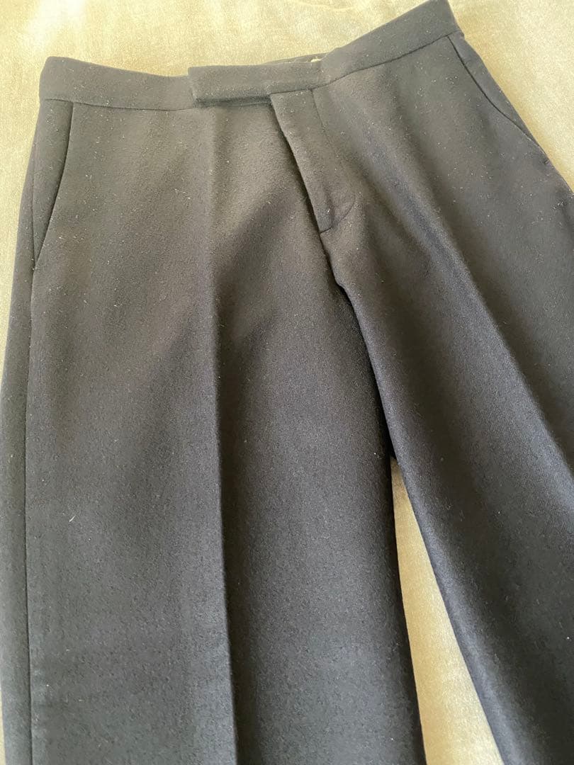 パンツ AURALEE LIGHT MELTON SLACKS