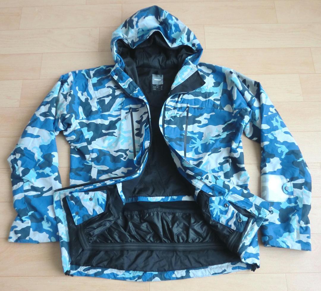 ■■11月限定■送料無料■GOLDWIN■男性用スキーウエア上下■XL■迷彩■■